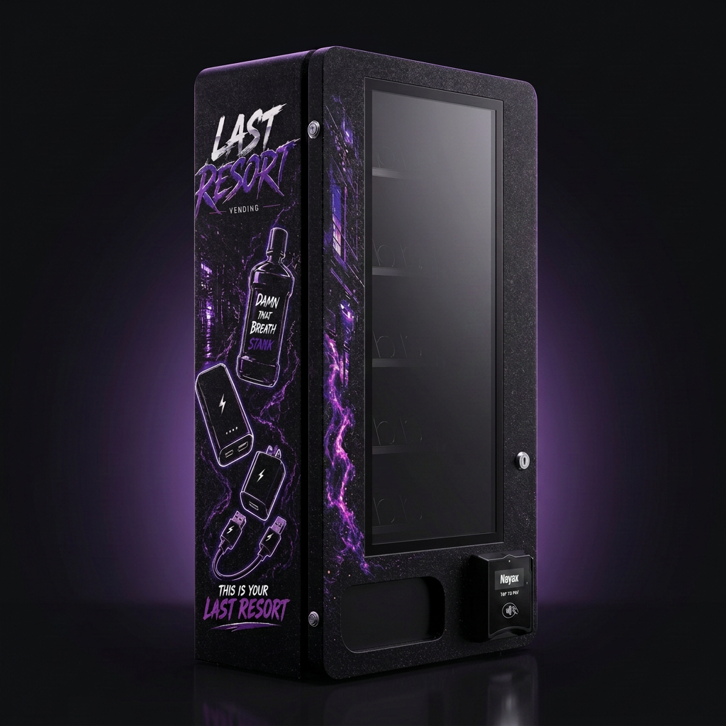 Last Resort smart vending machine